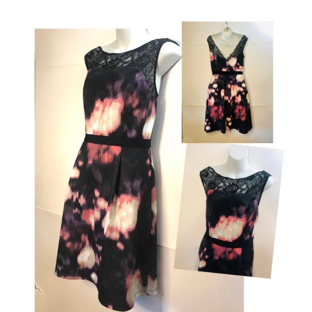 Gorgeous watercolor sheath dress